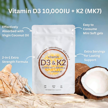 Vitamin D3 & K2 Health Booster™