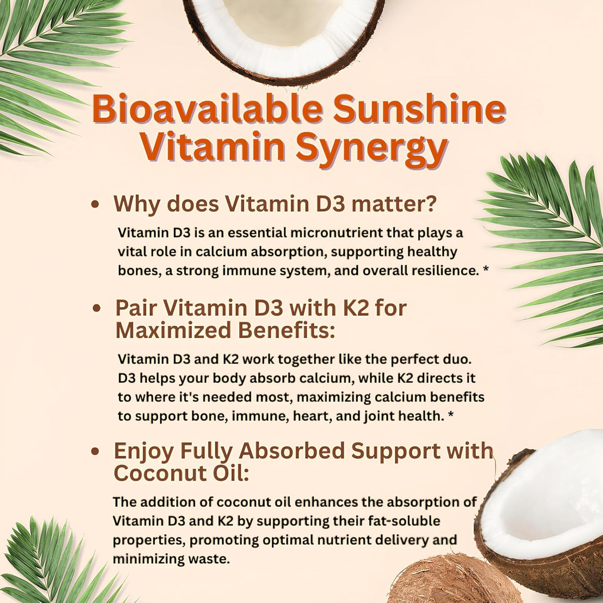 Vitamin D3 & K2 Health Booster™