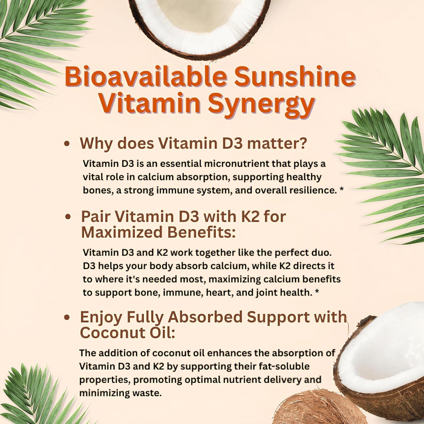 Vitamin D3 & K2 Health Booster™