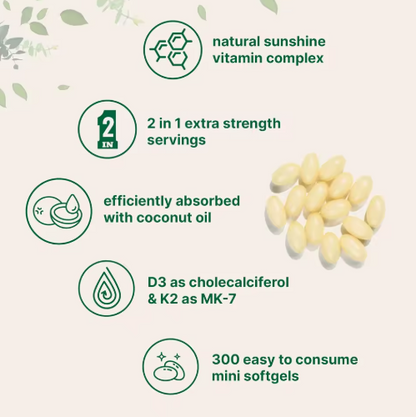 Vitamin D3 & K2 Health Booster™